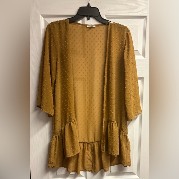 Maurices Clip Dot Kimono Size Small - Picture 2 of 5